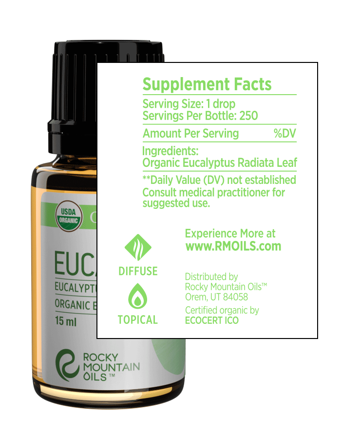 Organic Eucalyptus Essential Oil